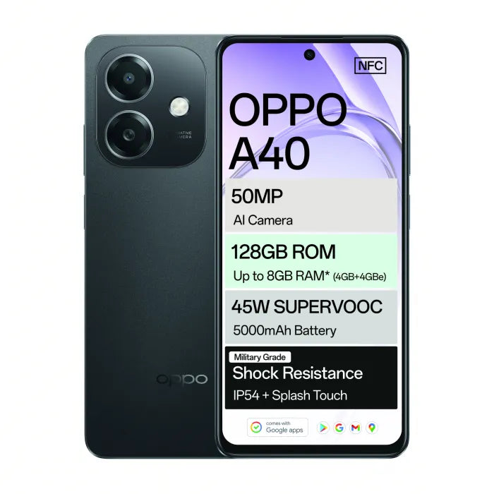 Oppo A40M 256GB Ds Black