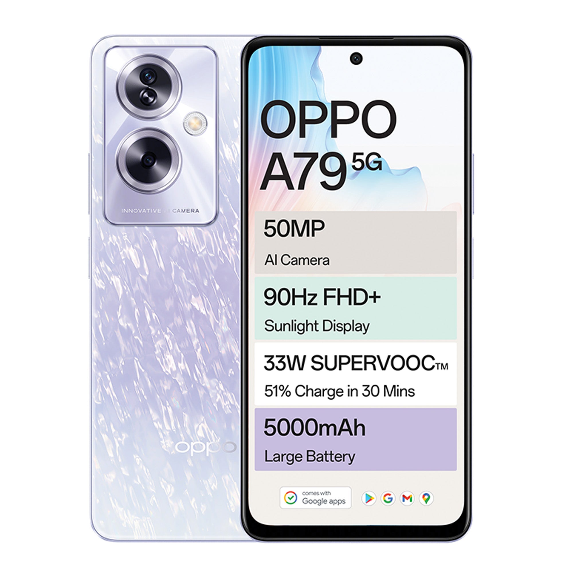 Oppo A79 5G 256GB Ds Purple
