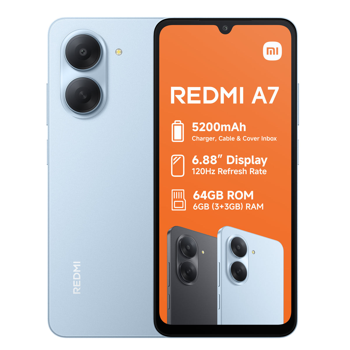 Xiaomi Redmi A7 64GB Ds Sky Blue