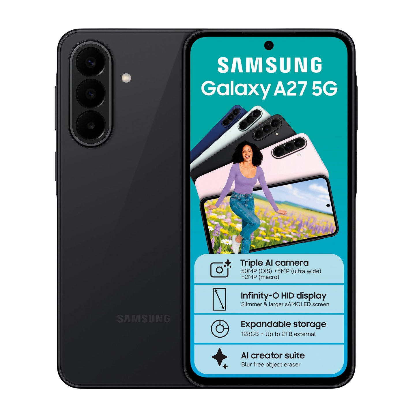 Samsung Galaxy A27 128GB Ds Black