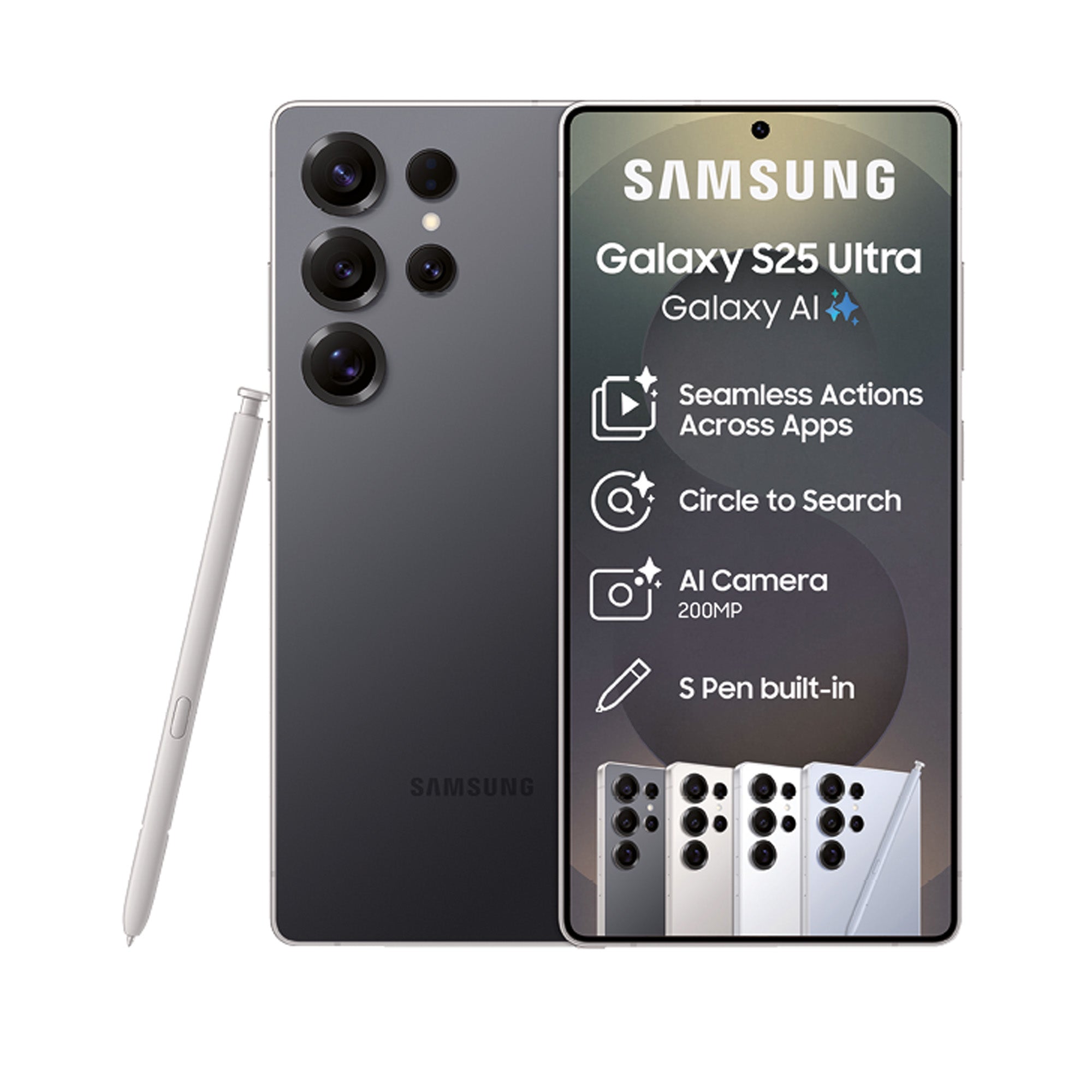 Samsung Galaxy S25 Ultra 512GB Ds Black