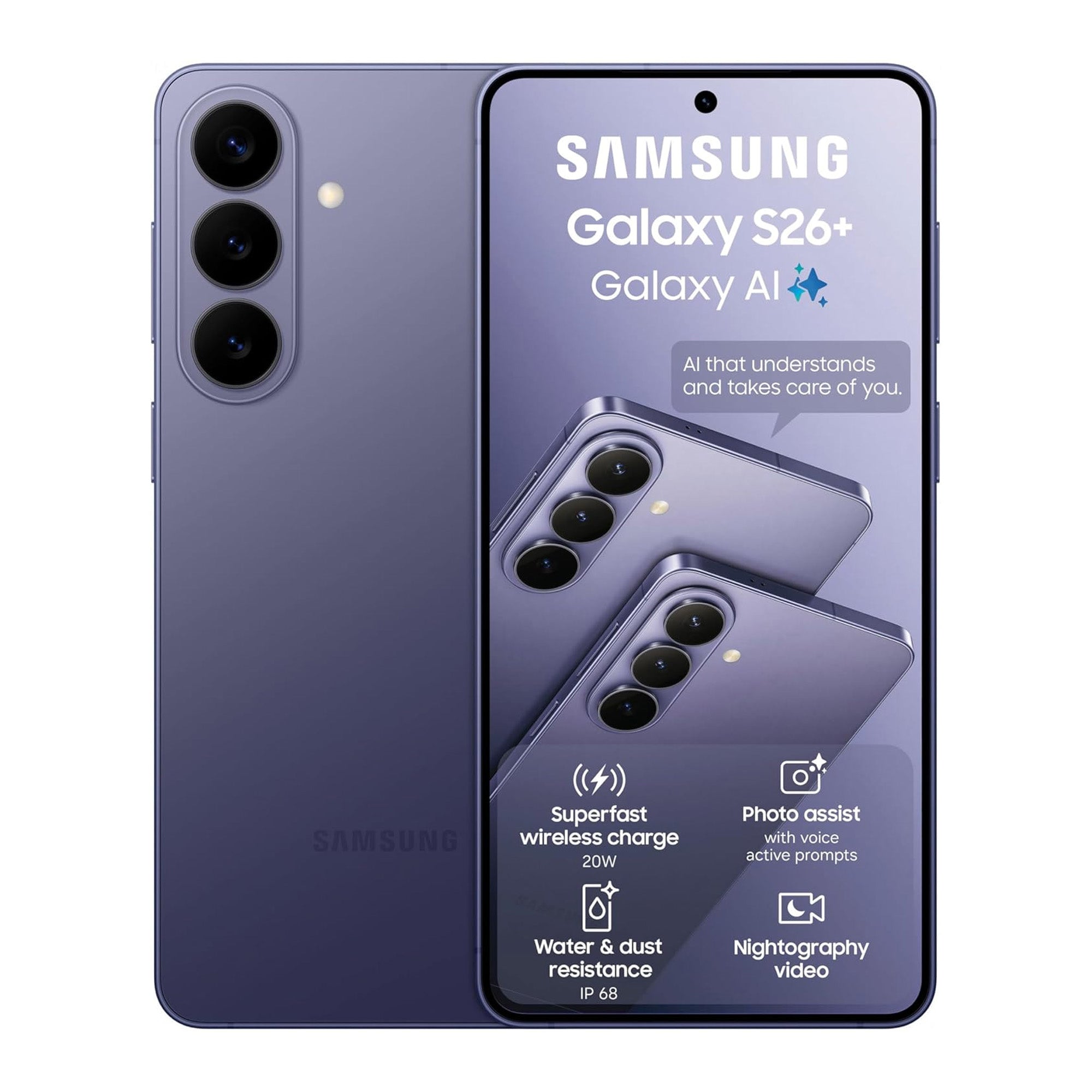 Samsung Galaxy S26 Plus 512GB Ds Cobalt Violet