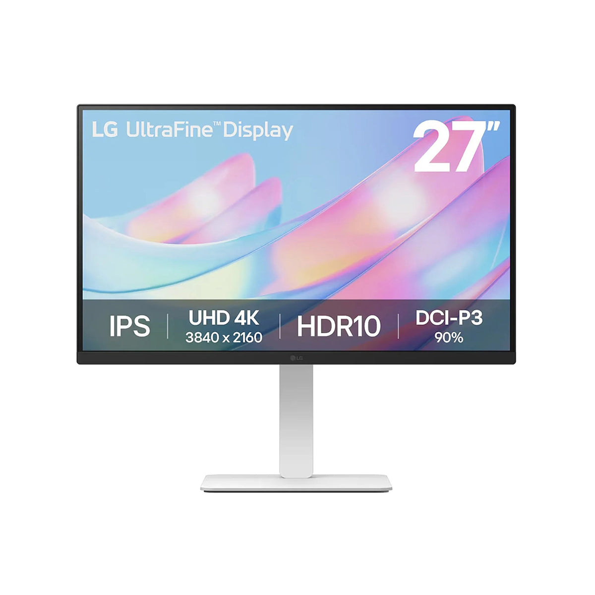 Lg Ultrafine 27" IPS 4K UHD White Monitor