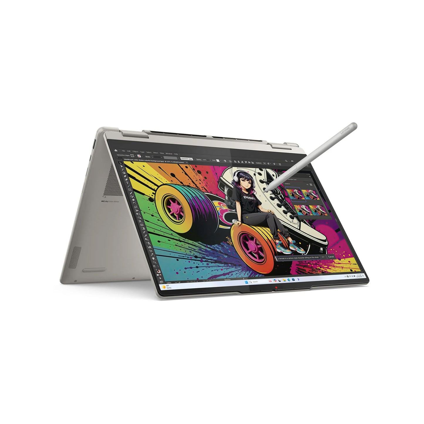 Lenovo Yoga 7 14" Wuxga OLED Touch Ultra 7-355 16GB 512GB Win 11 Home 2-IN-1 Notebook