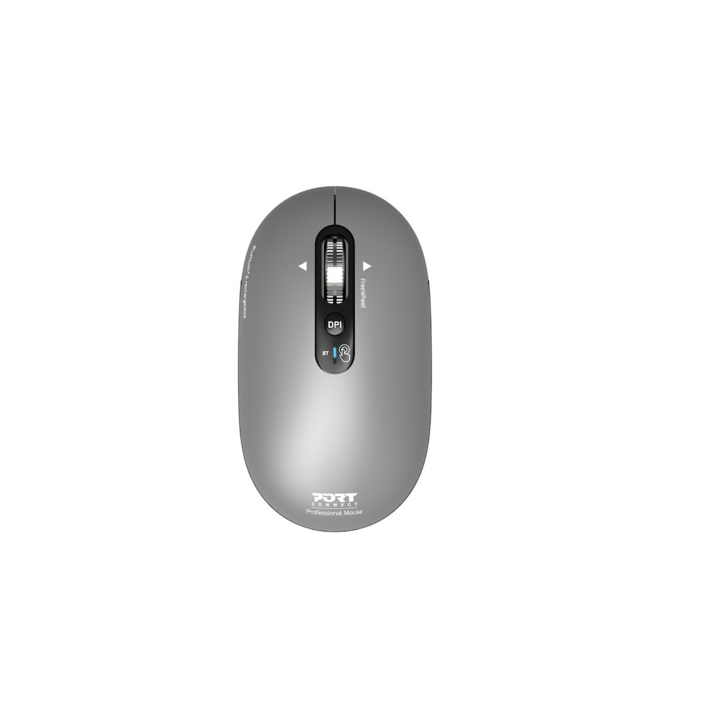 Port Pure Mac Wireless Silver Mouse
