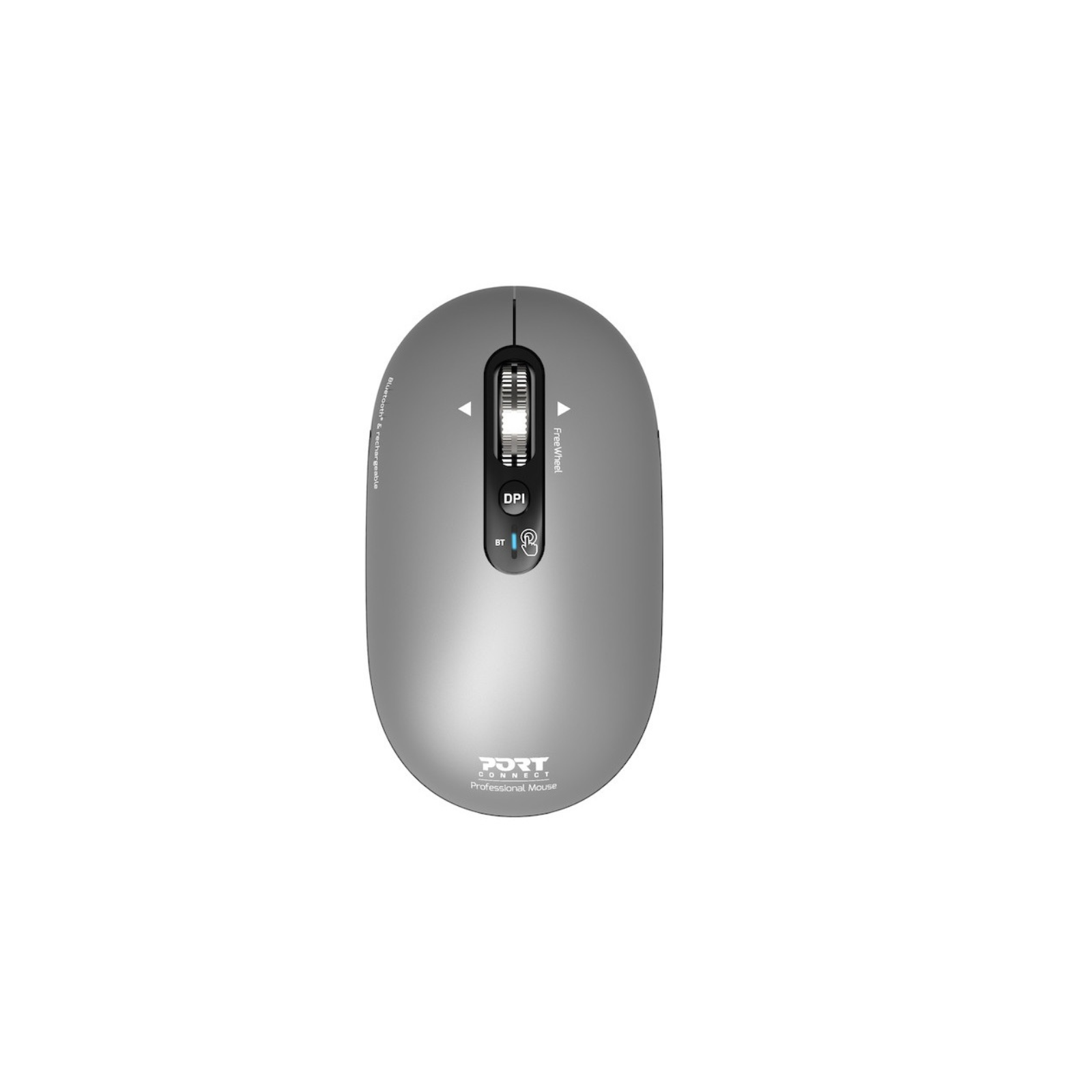 Port Pure Mac Wireless Silver Mouse