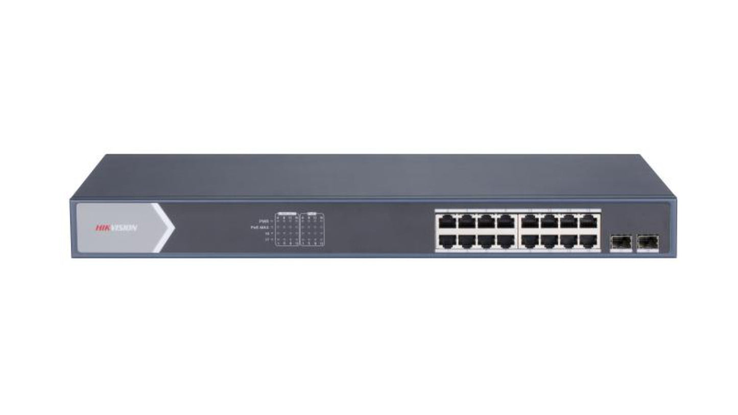 Hikvision 16-PORTS Smart POE Switch