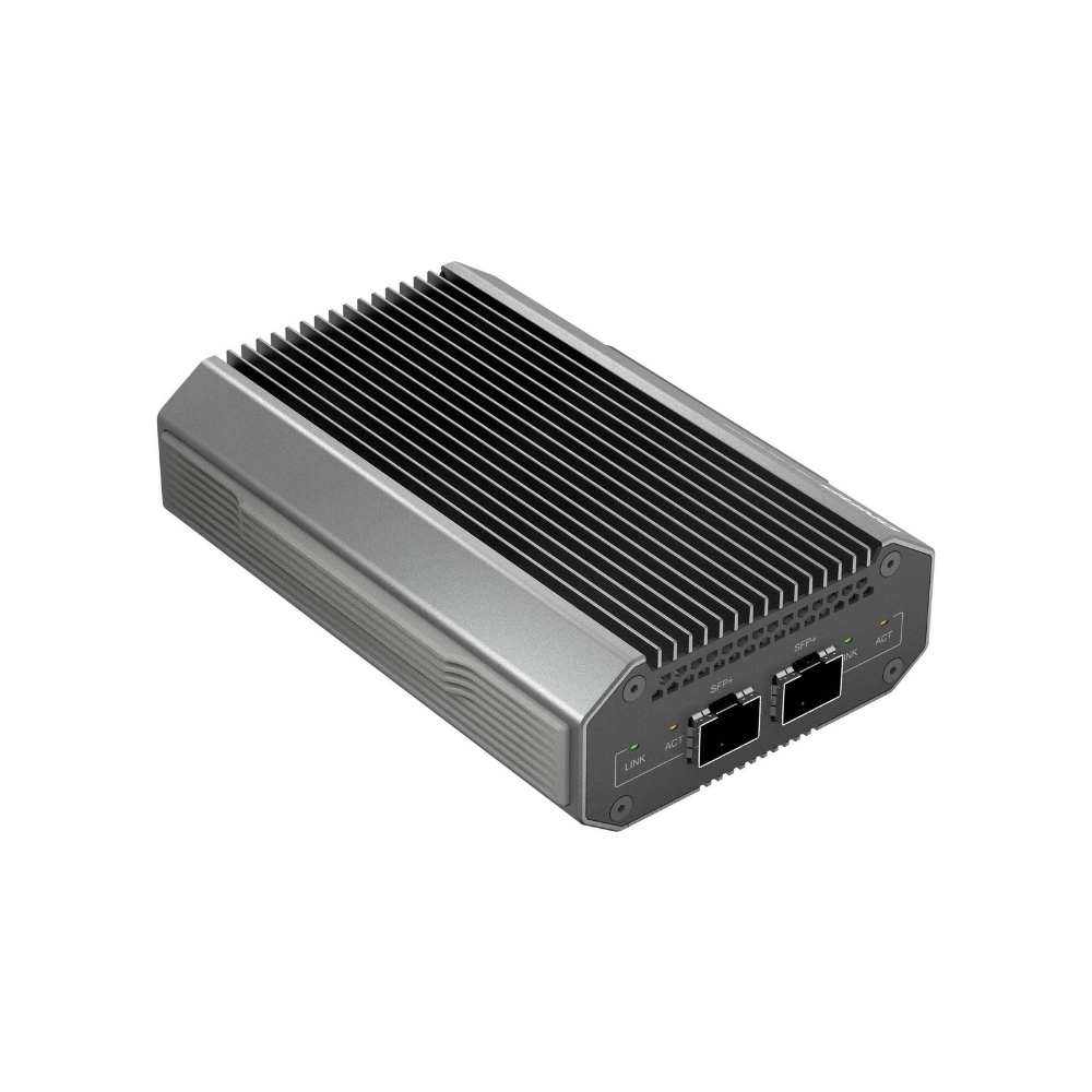 Qnap USB 4 Type-C To Dual-Port 10GBE Sfp Plus Network Adapter
