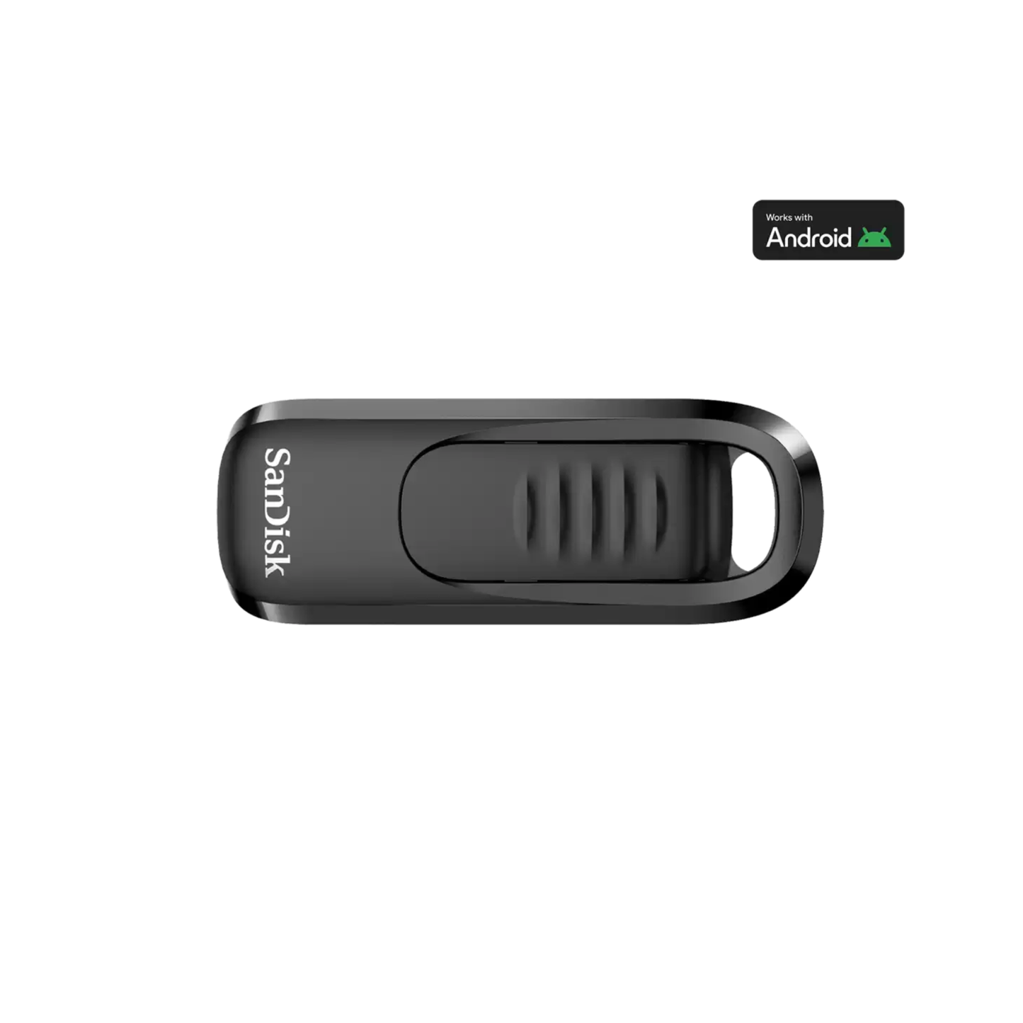 Sandisk Ultra Slider USB Type-C Flash Drive, 1TB USB 3.2 Gen 1 Performance With A Retractable Connector
