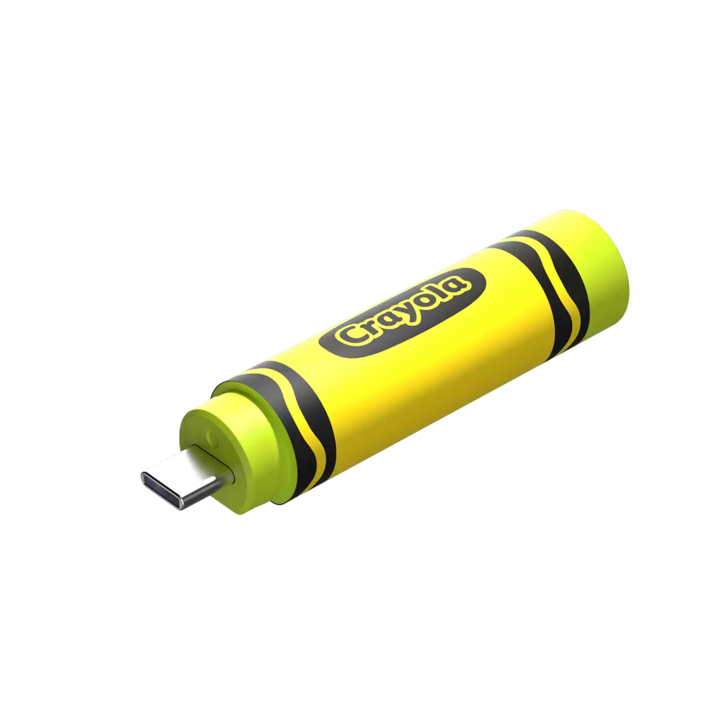 Sandisk Crayola USB-C Flash Drive Electric Lime 256GB Up To 300MB/S