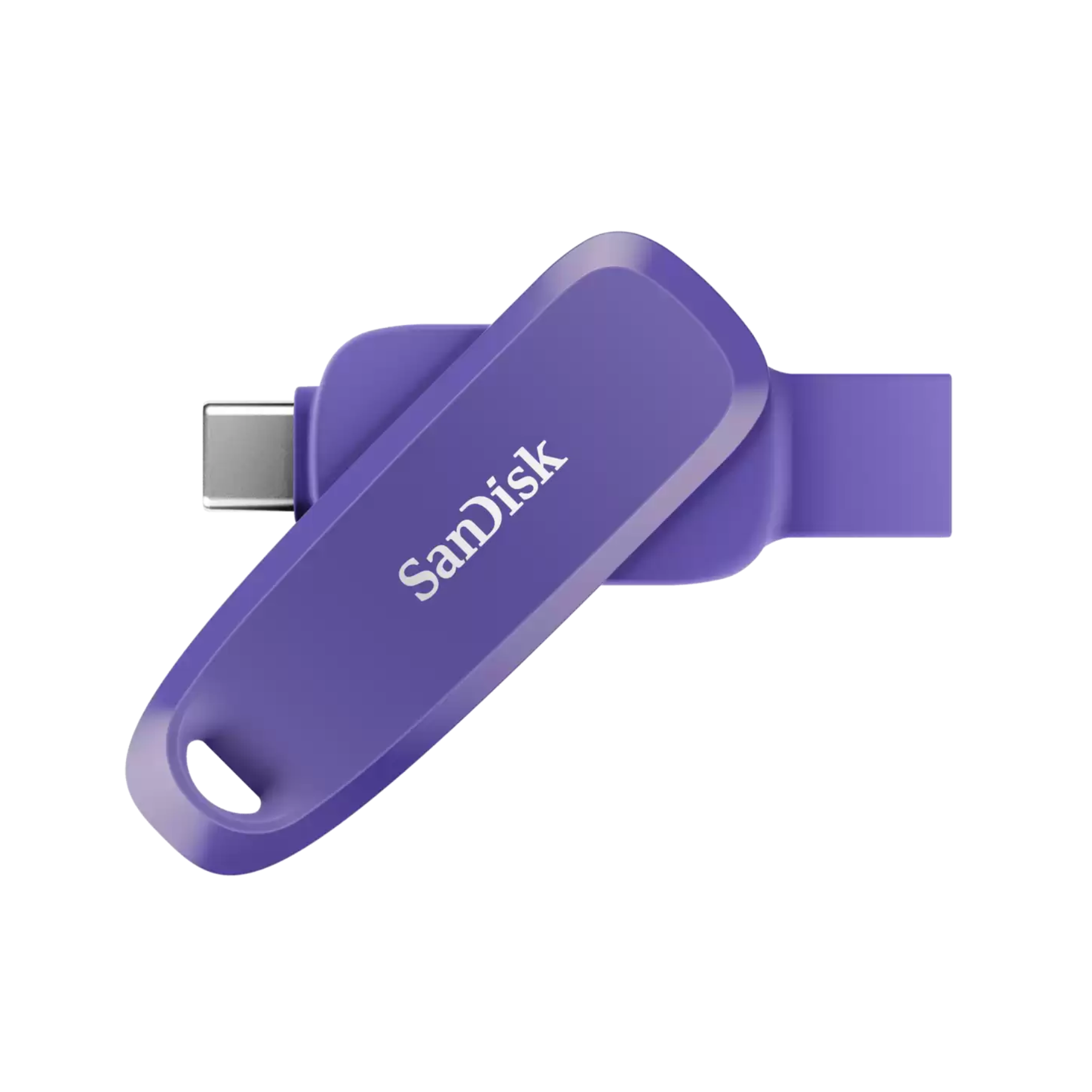 Sandisk Phone Drive USB Type-C/Usb Type-A Devices, 100MB/S, 512GB Purple Opulence Color