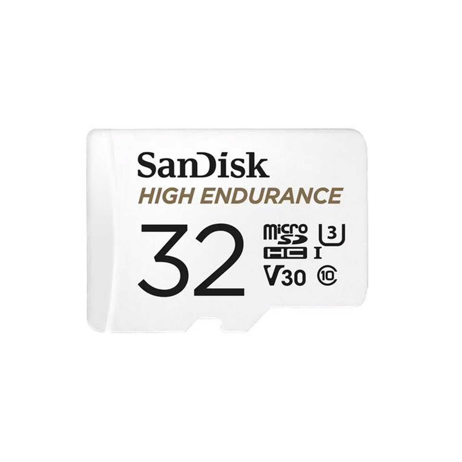 Sandisk High Endurance 32GB Class 3 Microsdxc Card With Adapter