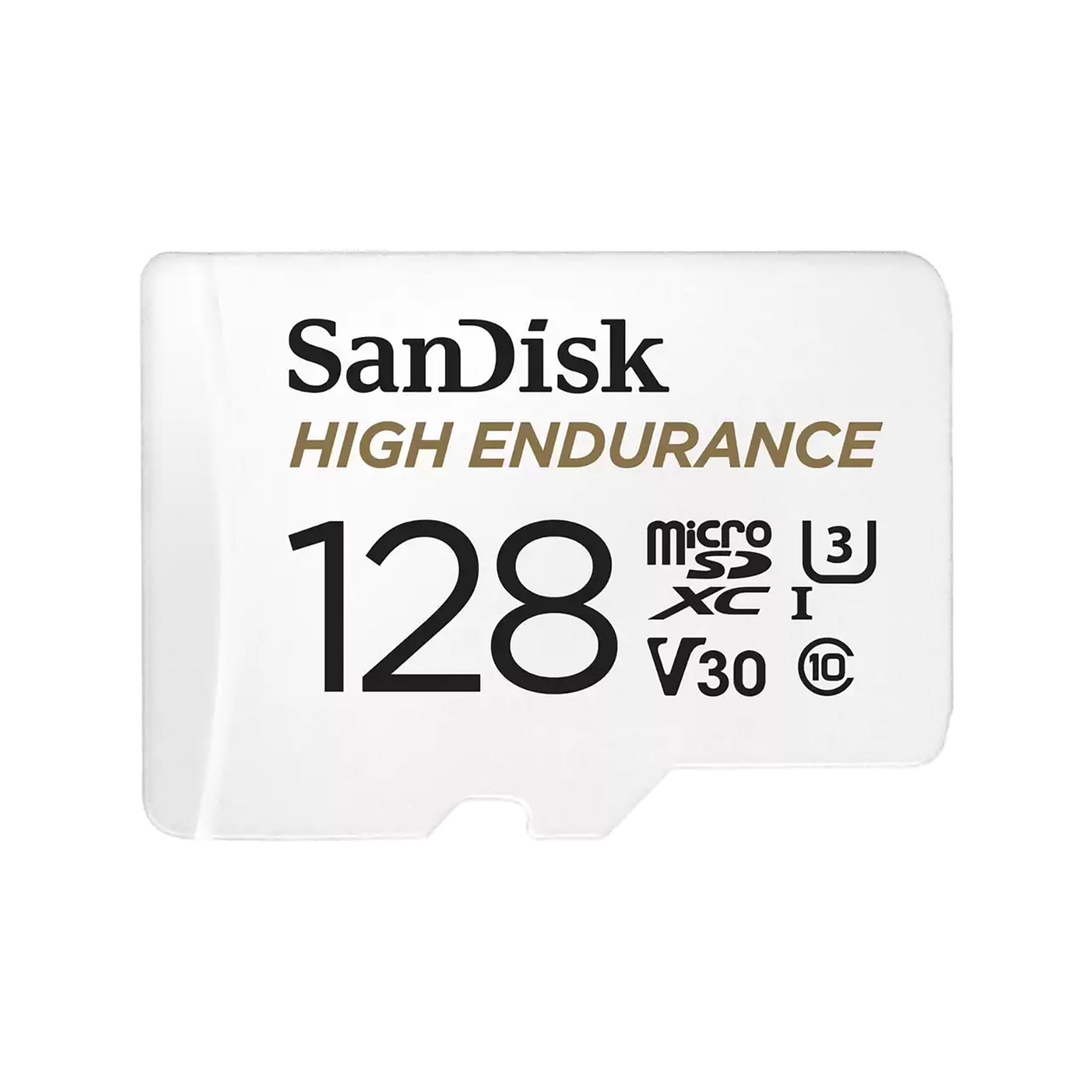 Sandisk High Endurance 128GB Class 3 Microsdxc Card With Adapter