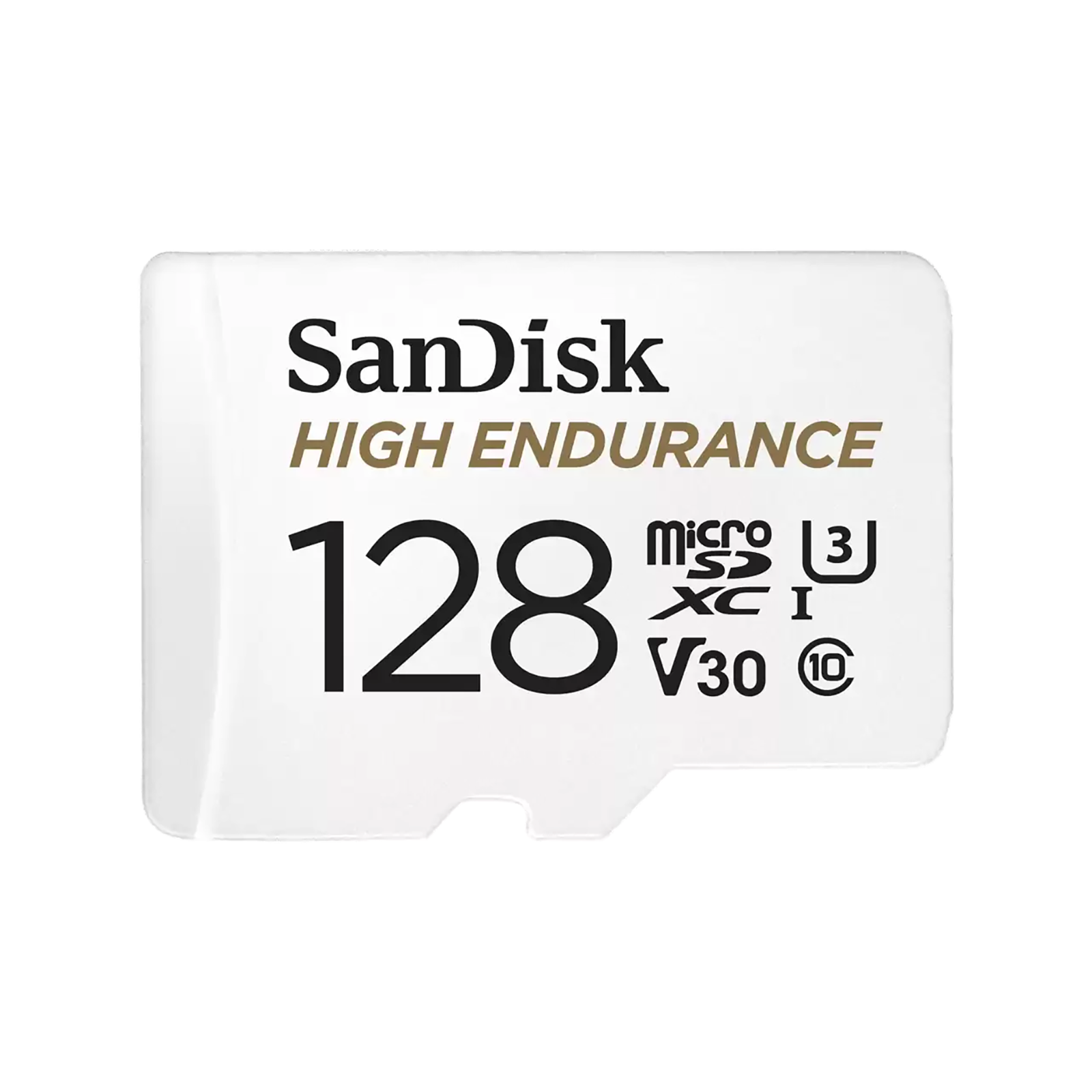 Sandisk High Endurance 128GB Class 3 Microsdxc Card With Adapter
