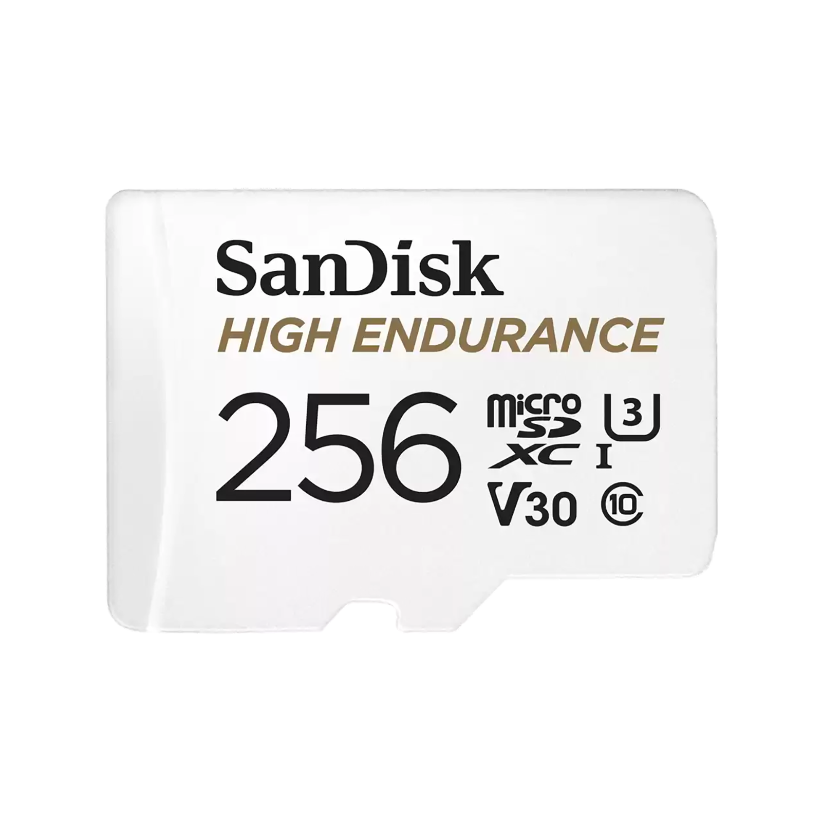 Sandisk High Endurance 256GB Class 10 Microsdxc Card With Adapter