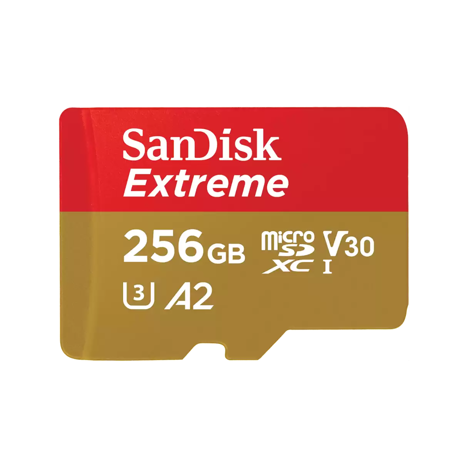 Sandisk Extreme Microsdxc 256GB Uhs-I Card For 4K Video