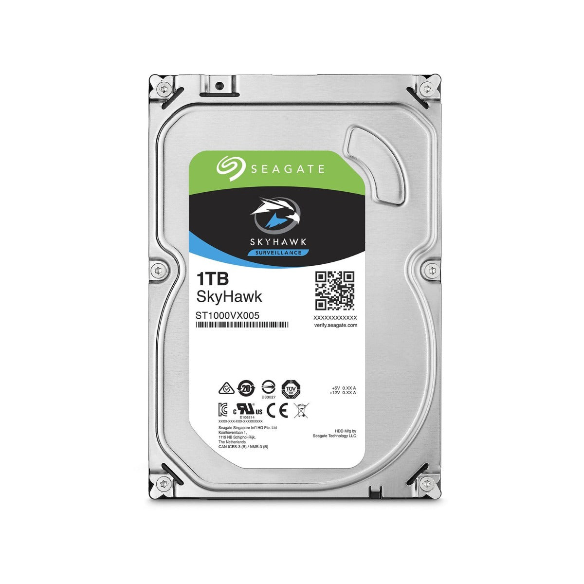 Seagate Skyhawk Surveillance 1TB 3.5" SATA Internal Hdd