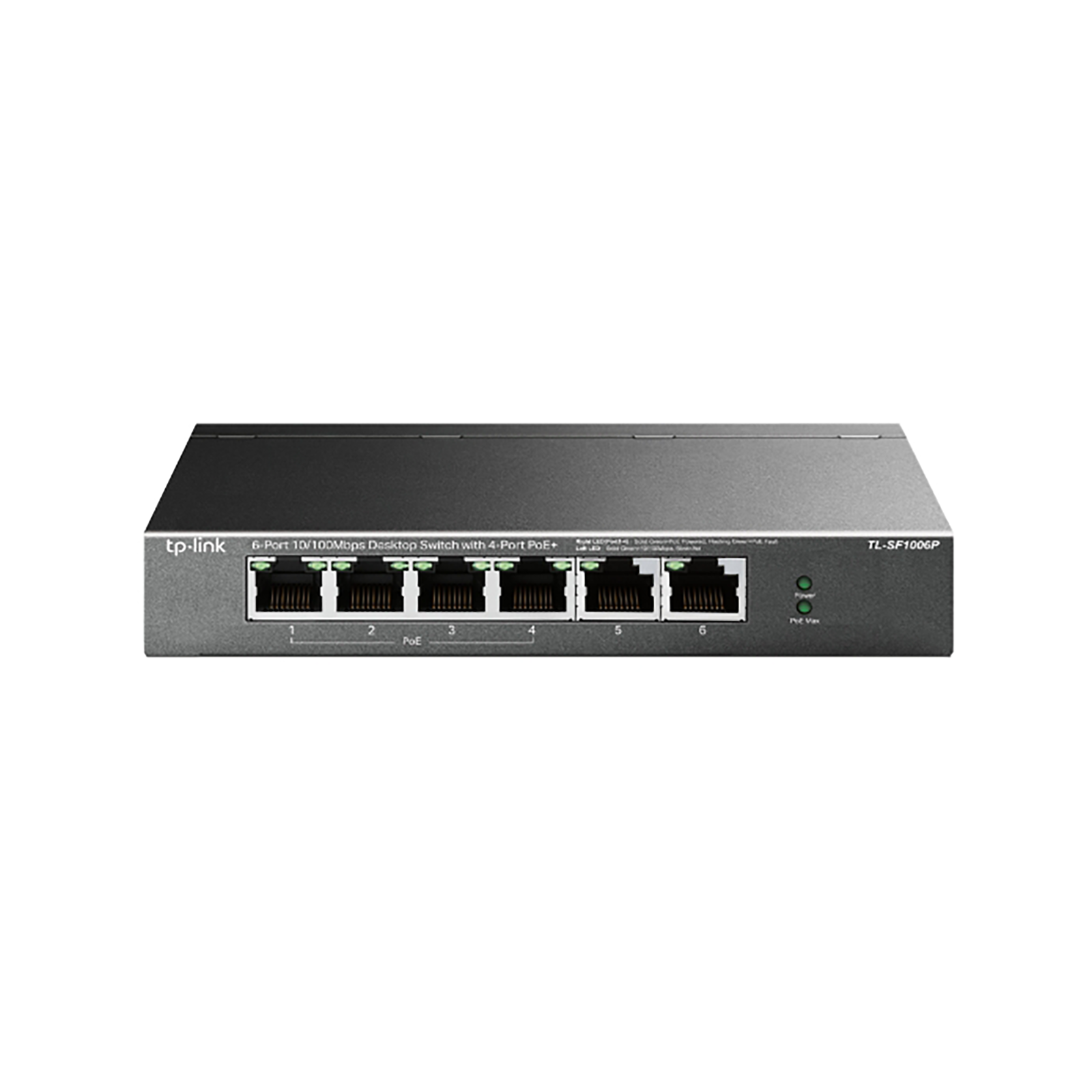 Tp-Link 6 Port Unmanaged POE Desktop Switch