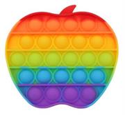Sceedo Pop It Bubble Apple Fidget – Rainbow No Packaging No Warranty