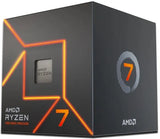 AMD Ryzen 7 7700 5NM Skt AM5 CPU; 8 CORE/16 Thread Base Clock 3.8GHZ; 32MB Cache; Radeon Graphics; Wraith Prism Cooler