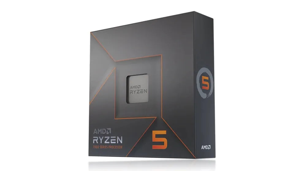 AMD Ryzen 5 7600X 5NM Skt AM5 CPU; 6 CORE/12 Thread Base Clock 4.7GHZ; Max Boost Clock 5.3GHZ 38 MB ;radeon Graphics; No Fan image 2