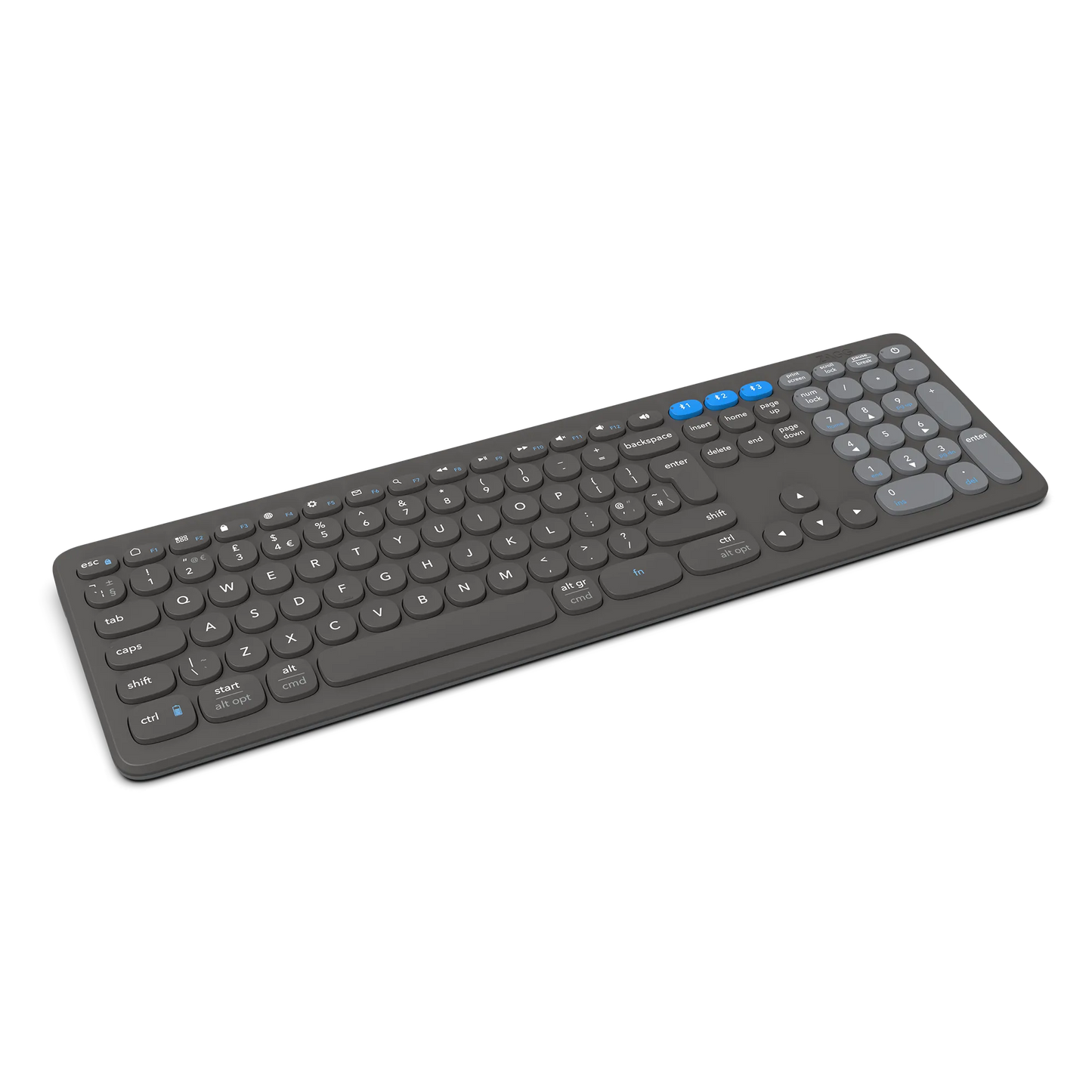 Zagg Pro Keyboard 17'' Full Size-Charcoal-Uk image 4