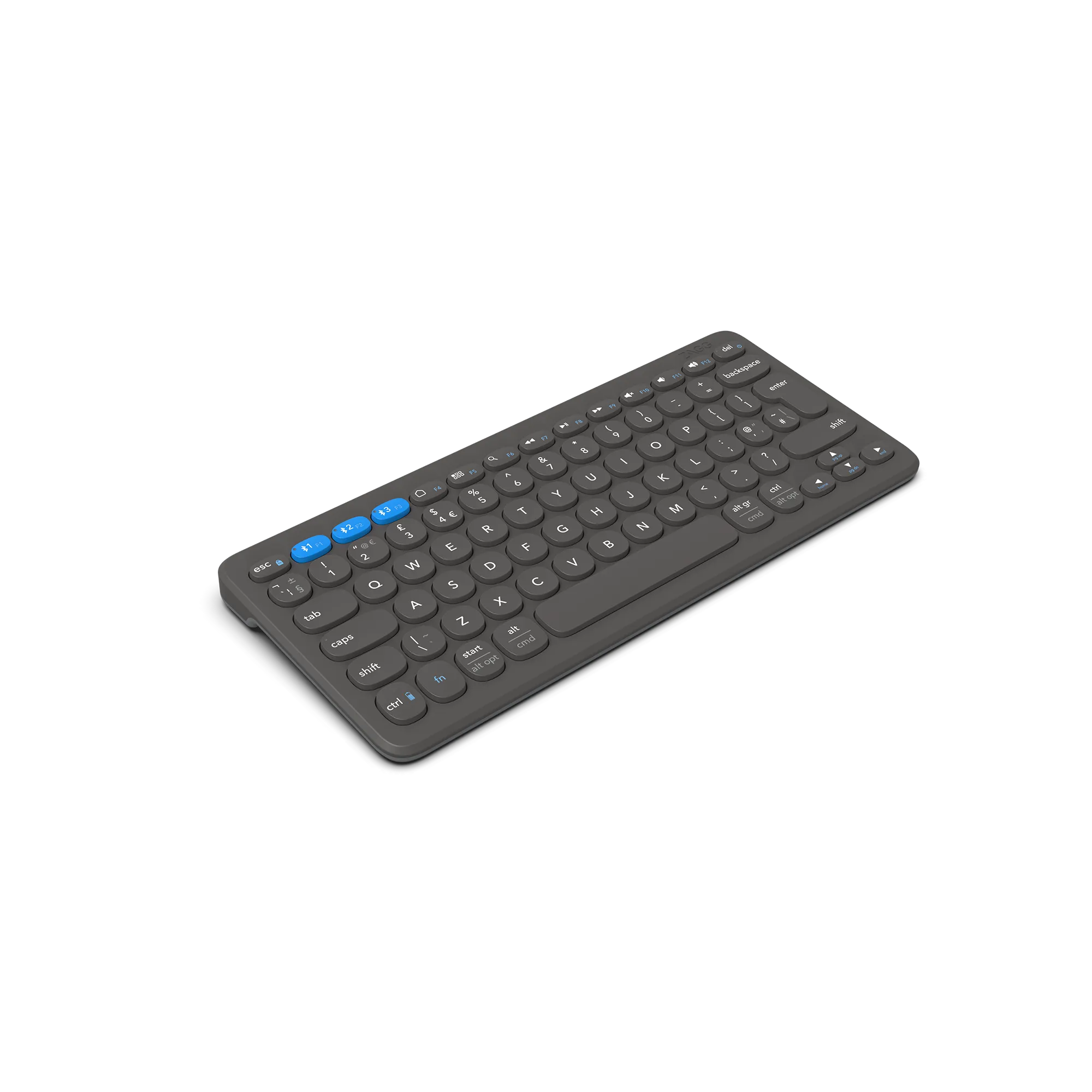 Zagg Pro Keyboard 12 Inch-Charcoal-Uk image 2