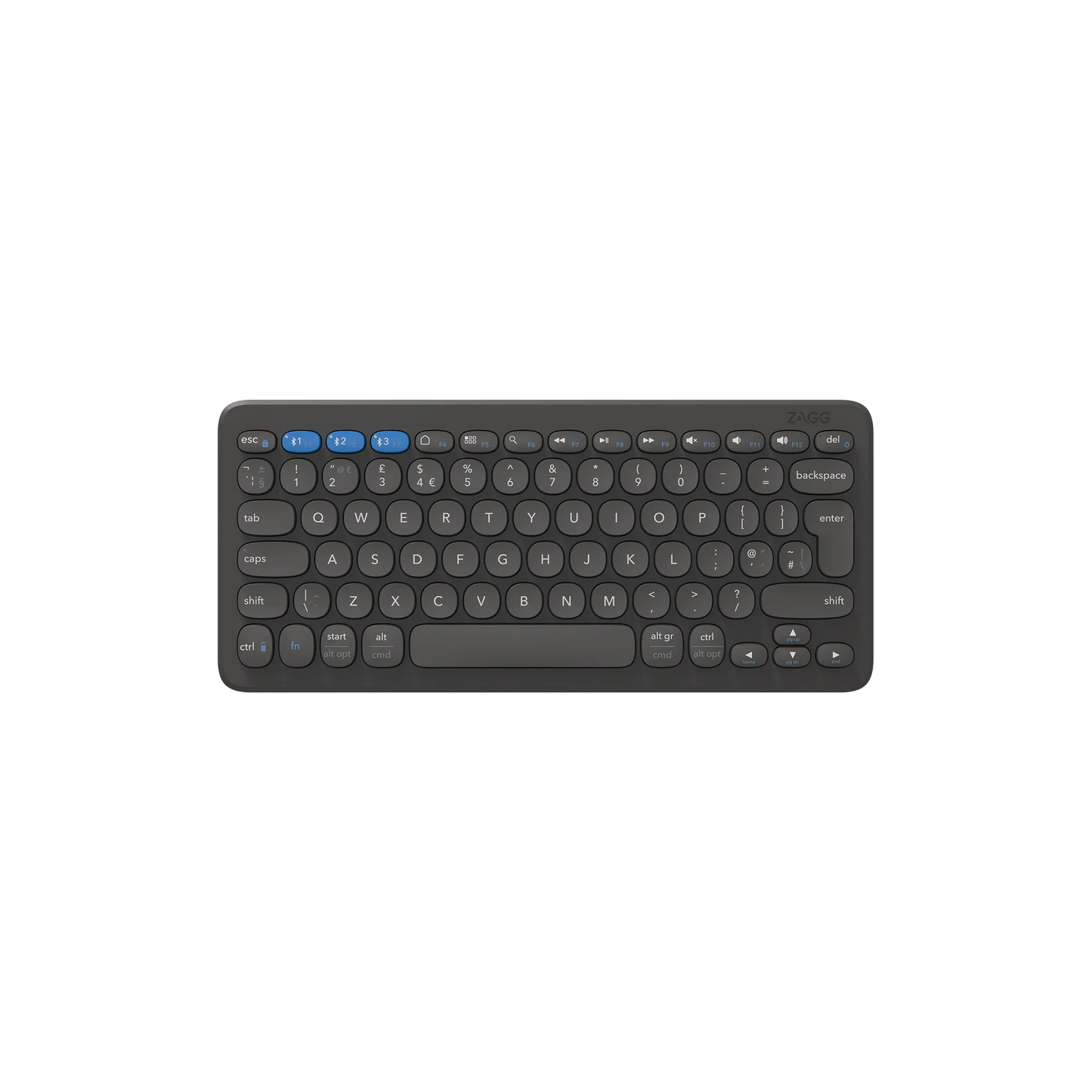 Zagg Pro Keyboard 12 Inch-Charcoal-Uk image 4