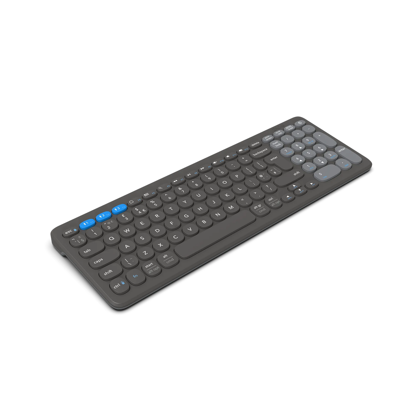 Zagg Pro Keyboard Mid Size-Charcoal-Uk 15'' image 2