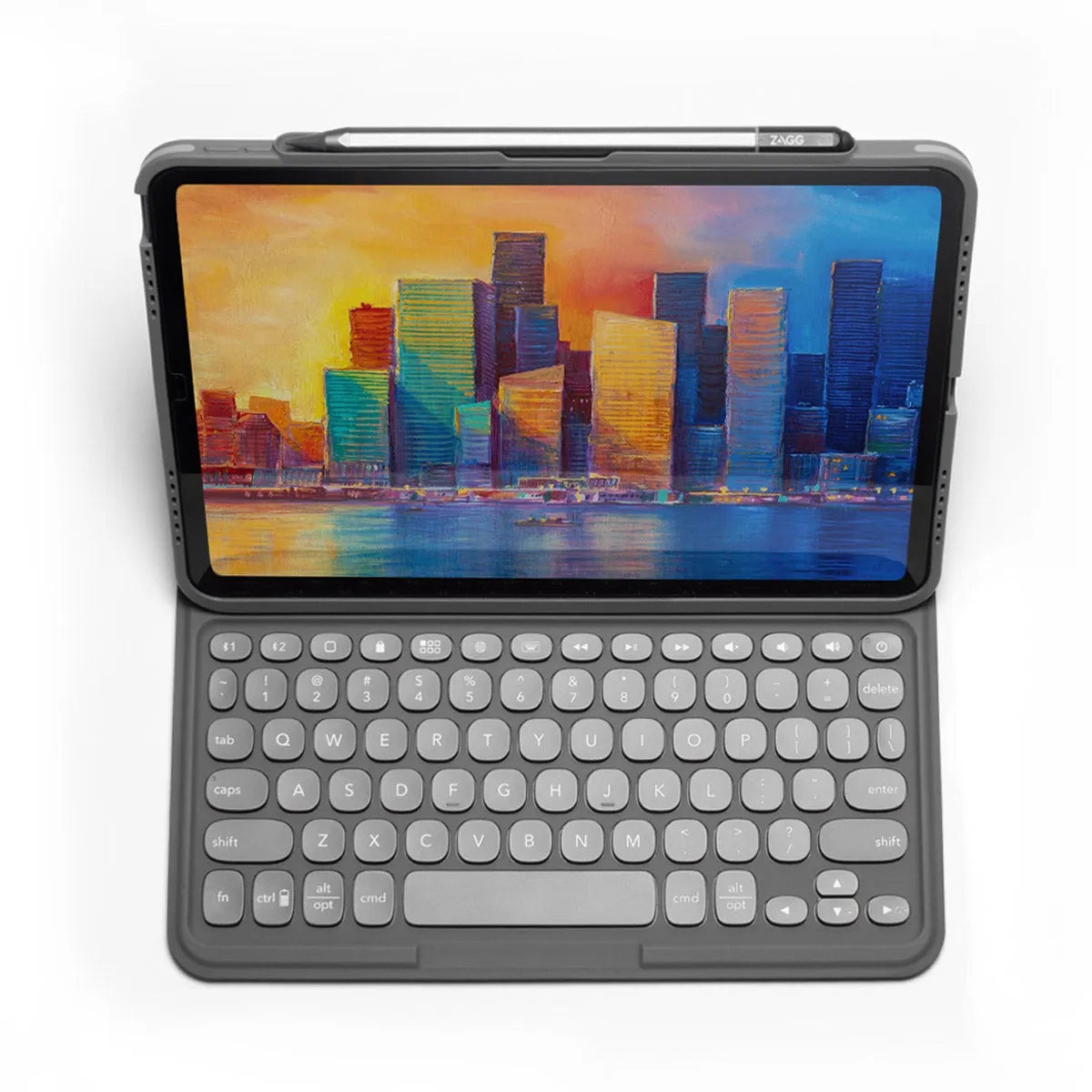 Zagg-Keyboard Pro Keys-Apple-Ipad 11'' Pro-Charcoal-Uk image 4