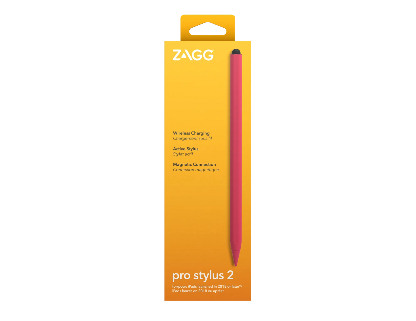 Zagg-Pro Stylus 2-UNIVERSAL Stylus-Pink- Wirelessly Charged image 2