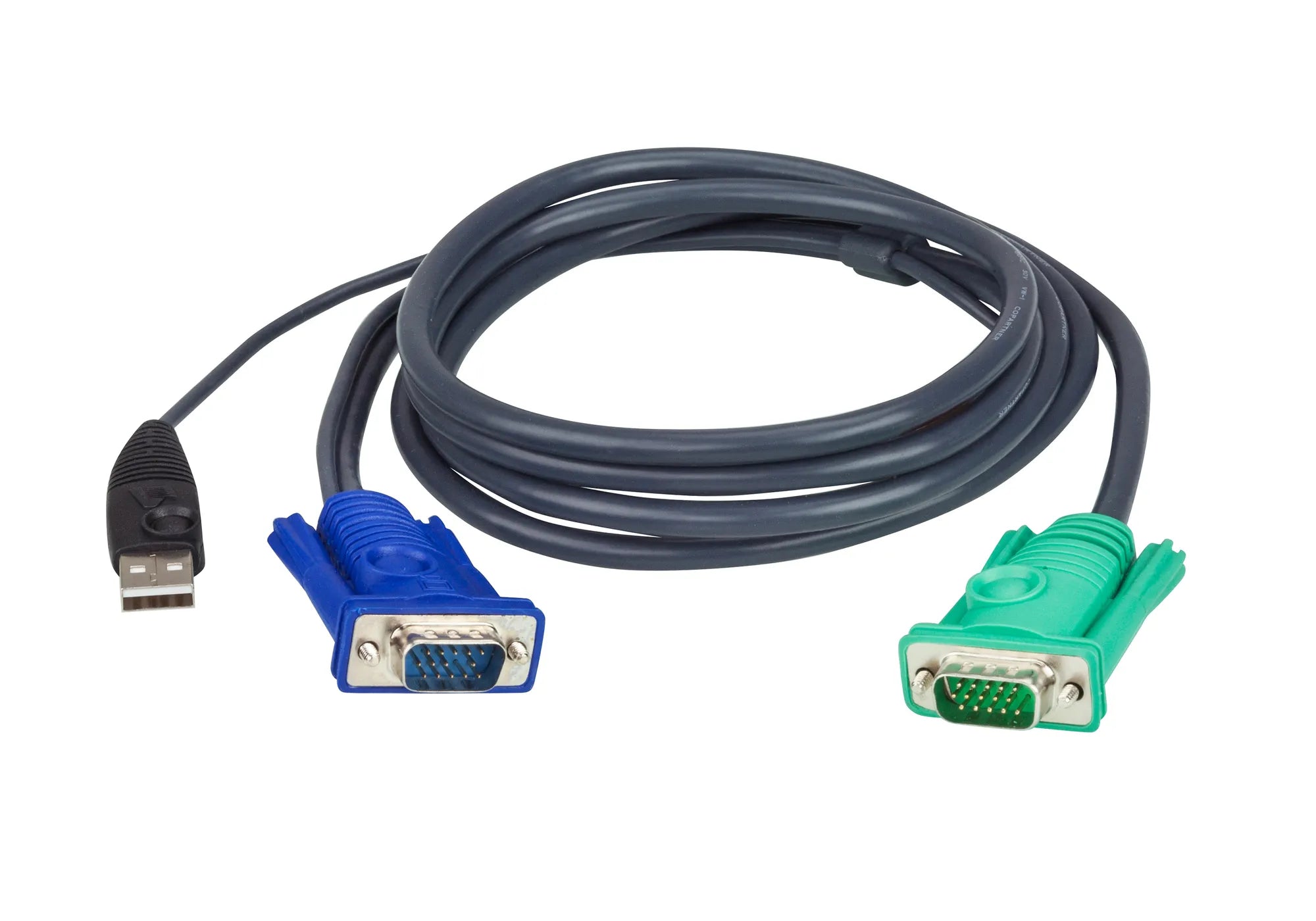 Aten 1.8M USB Kvm Cable With 3 In 1 Sphd image 2