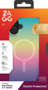 Zagg Cases Milan Snap Apple IP16 Plus Iridescent image 2