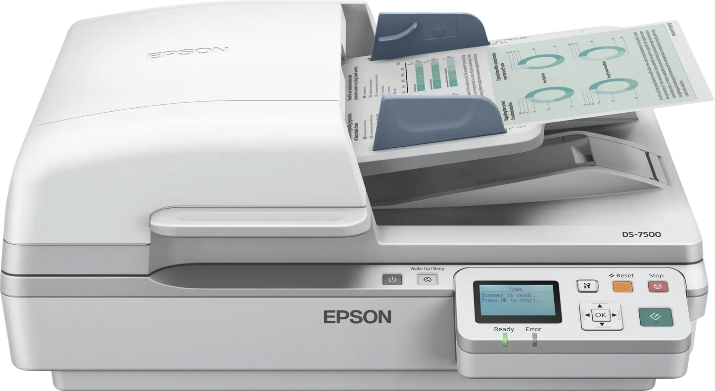 Epson Scan Epson Workforce DS-6500N Network-Ready A4 Scanner image 2