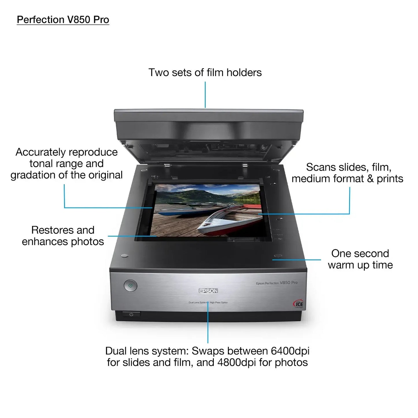 Epson Scan Epson Perfection V850 Pro Scanner image 2