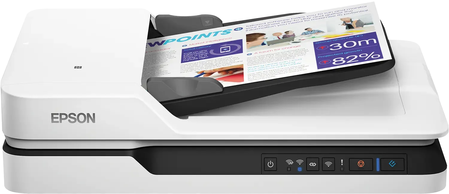 Epson Scan Epson Workforce DS-1660W WIFI Flatbed Scanner