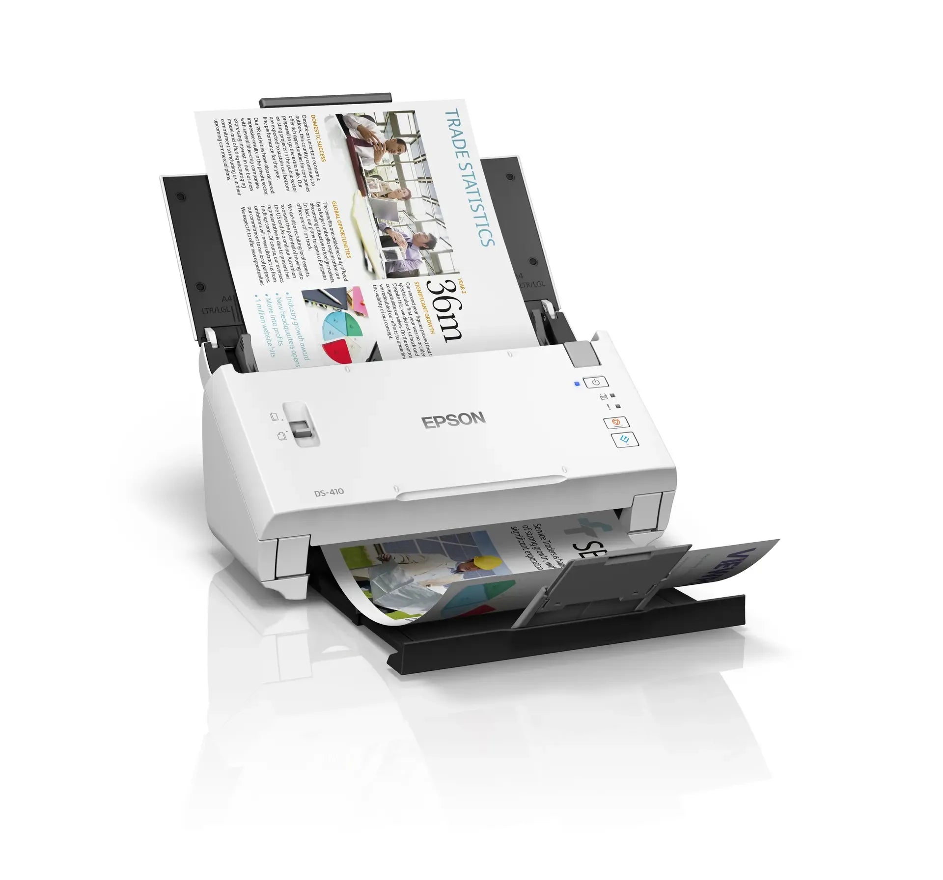 Epson Scan Epson Workforce DS-410 A4 Sheet-Fed Business Scanner image 2