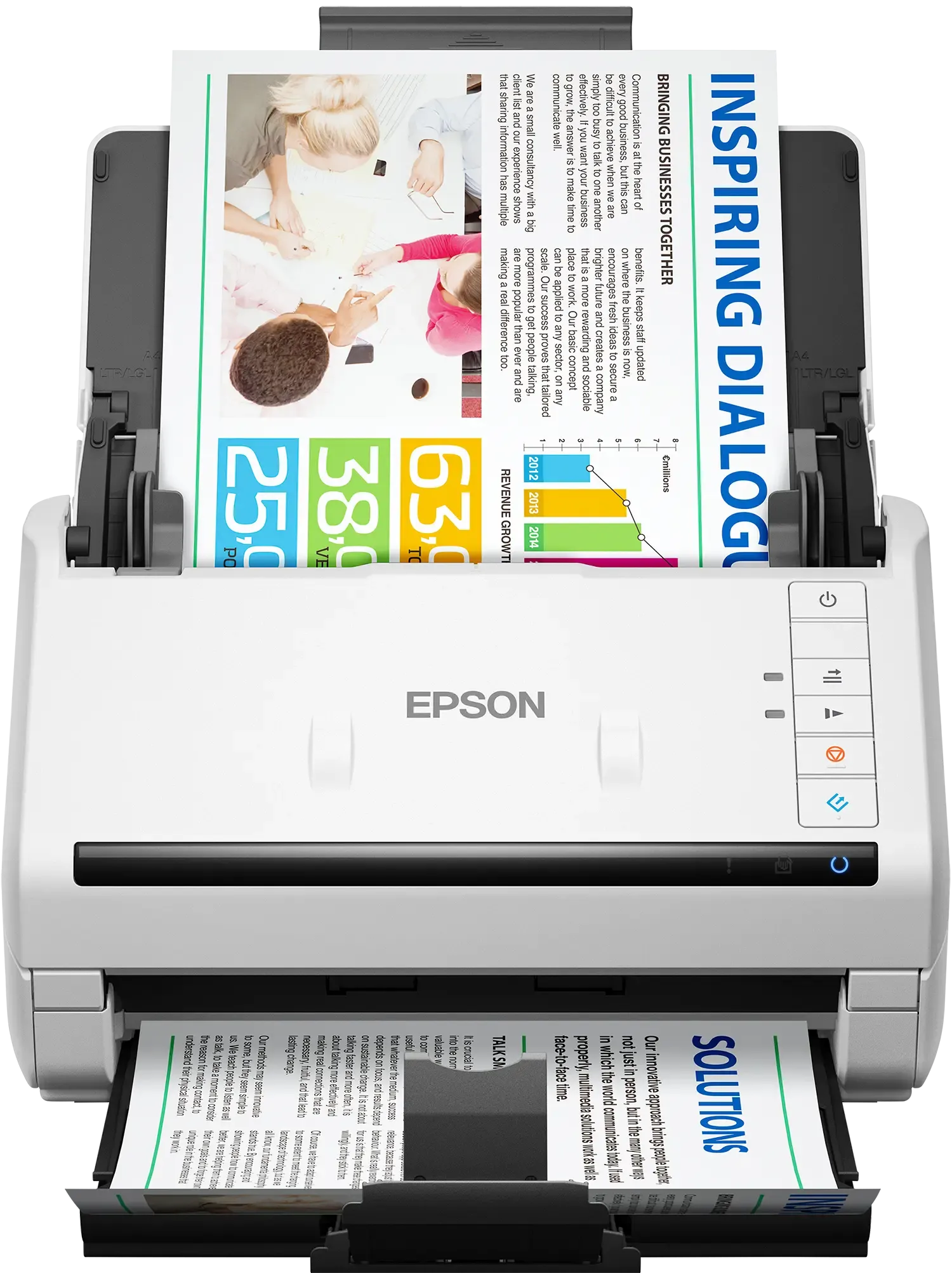 Epson Scan Epson Workforce DS-770II Compact Sheet-Fed Scanner