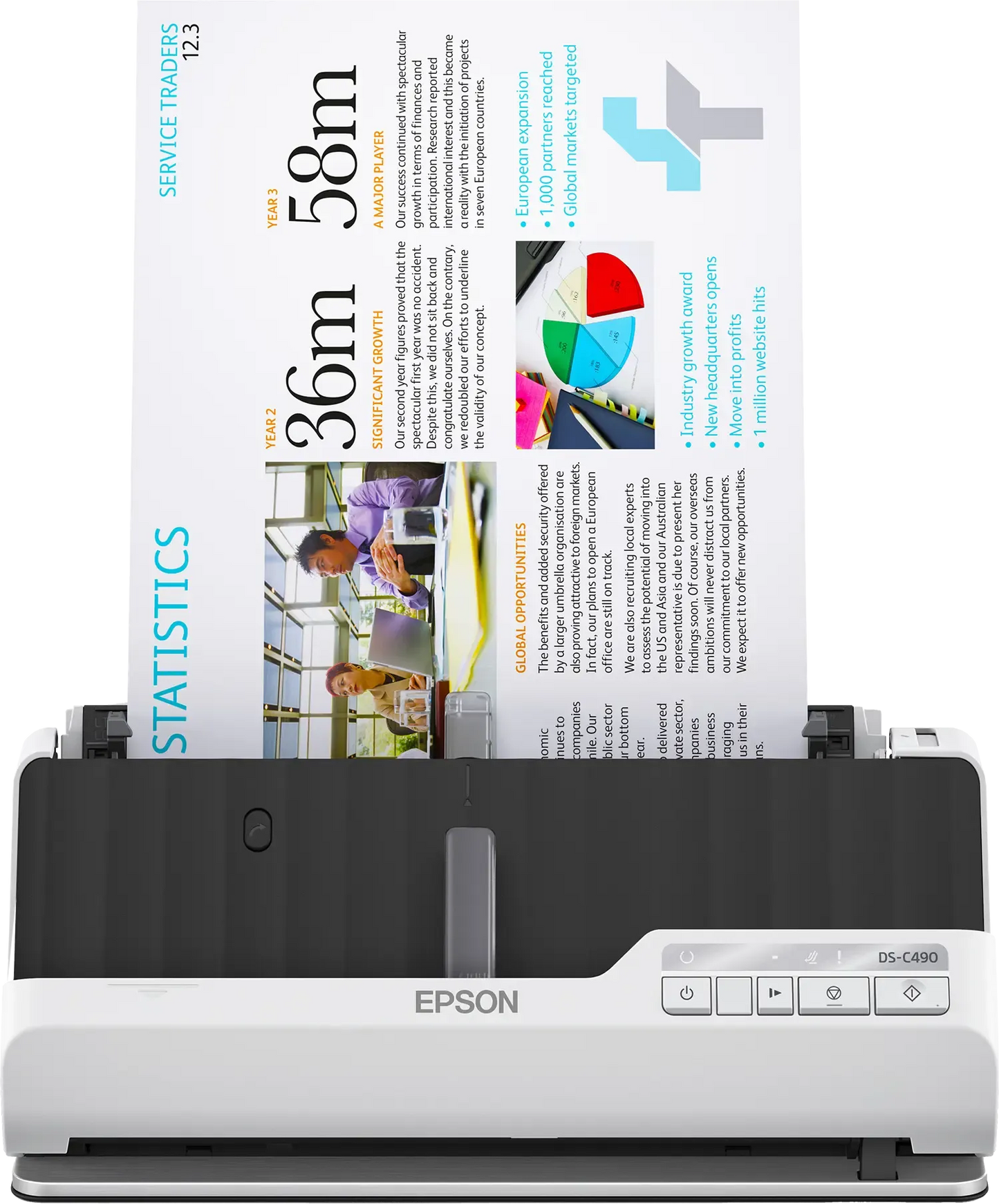 Epson Scan Epson DS-C490 Premium Compact Scanner image 2