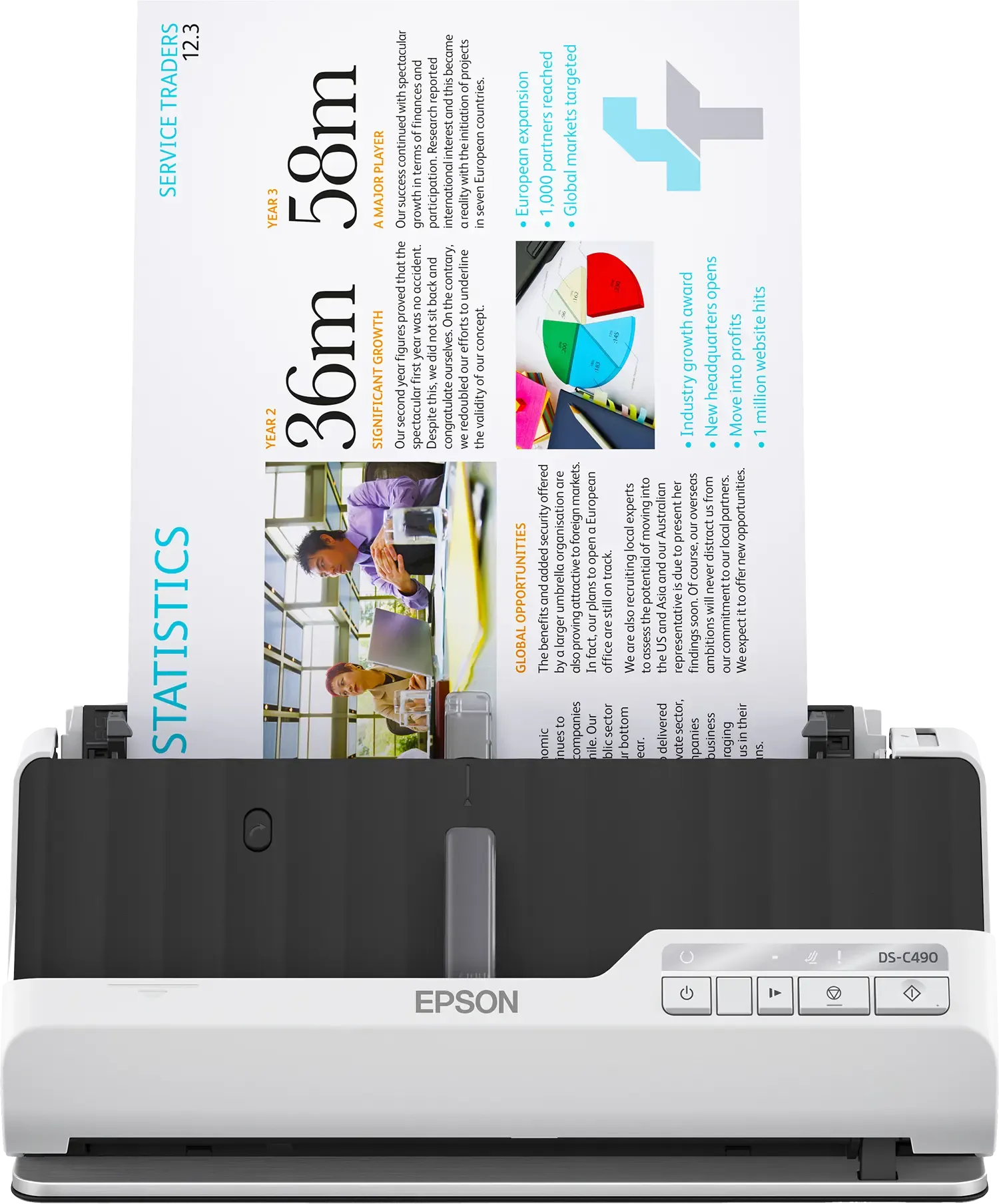 Epson Scan Epson DS-C490 Premium Compact Scanner image 2