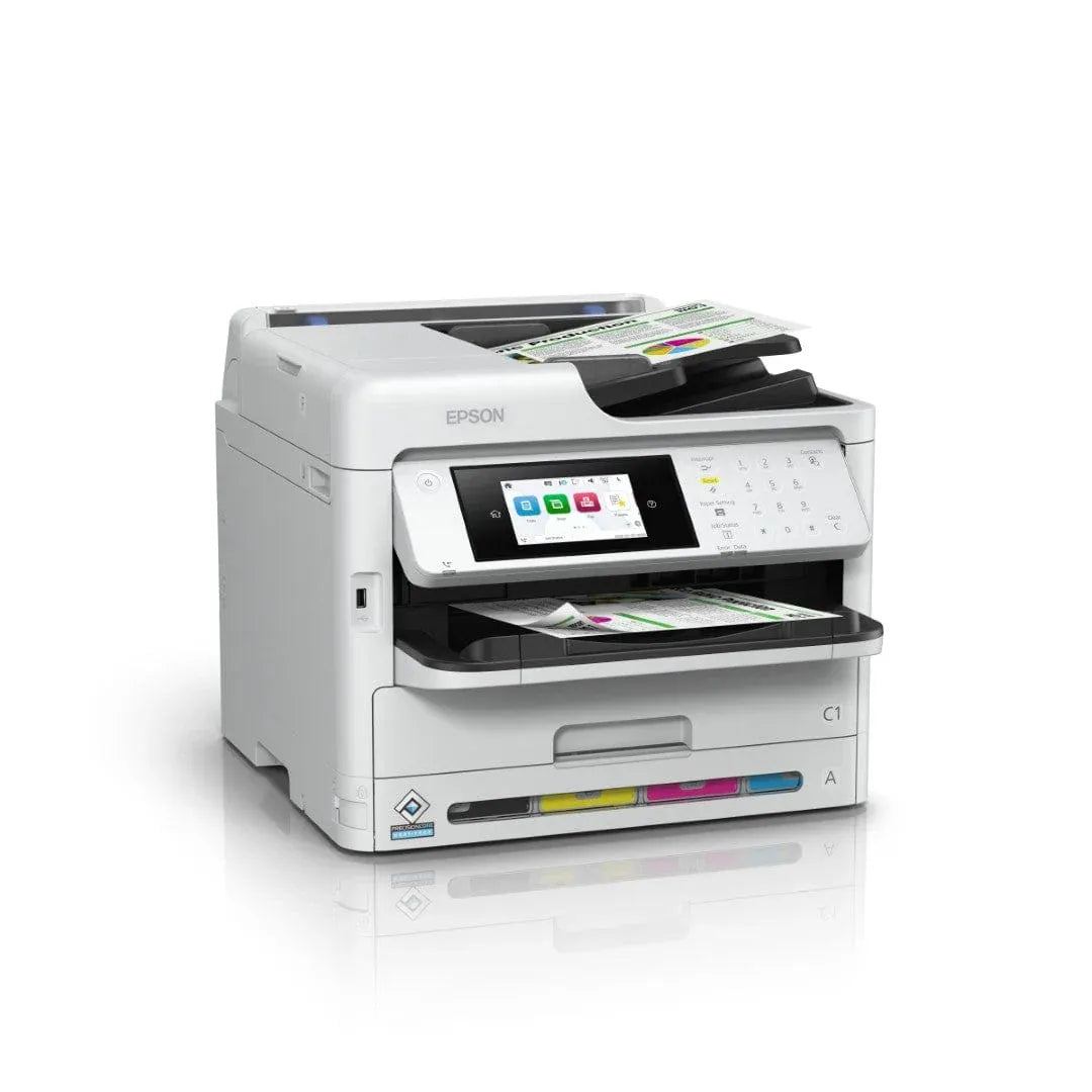 Epson Printers Epson Workforce Pro WF-C5890DWF 4-IN-1 Colour Mfp; Duplex And Adf; 25PPM Starter Ink