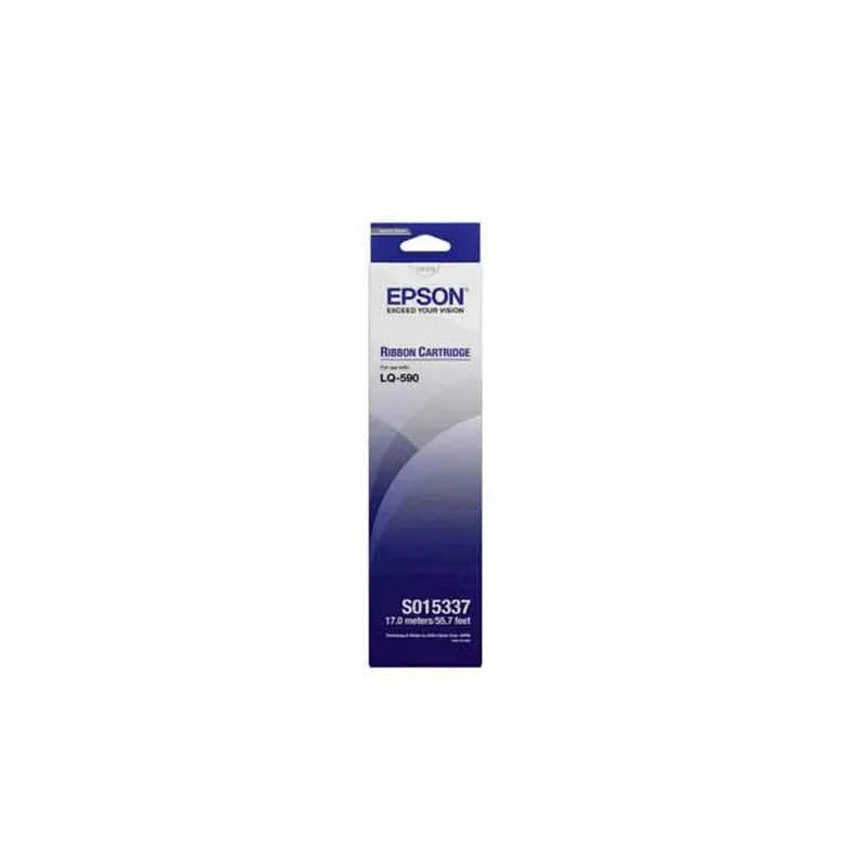 Epson Pos C13S015337 Epson Sidm Black Ribbon Cartridge For LQ-590