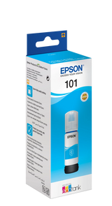 Epson Consumables Epson 101 Ecotank Cyan Ink Bottle (70ML). 6000 Pages @ 5% Coverage. image 3