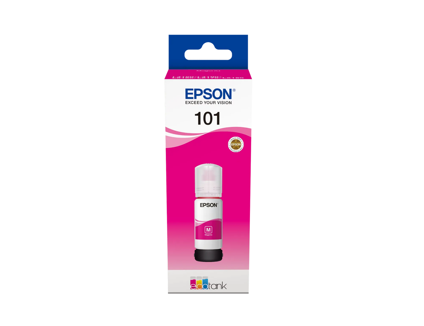 Epson Consumables Epson 101 Ecotank Magenta Ink Bottle (70ML). 6000 Pages @ 5% Coverage. image 3