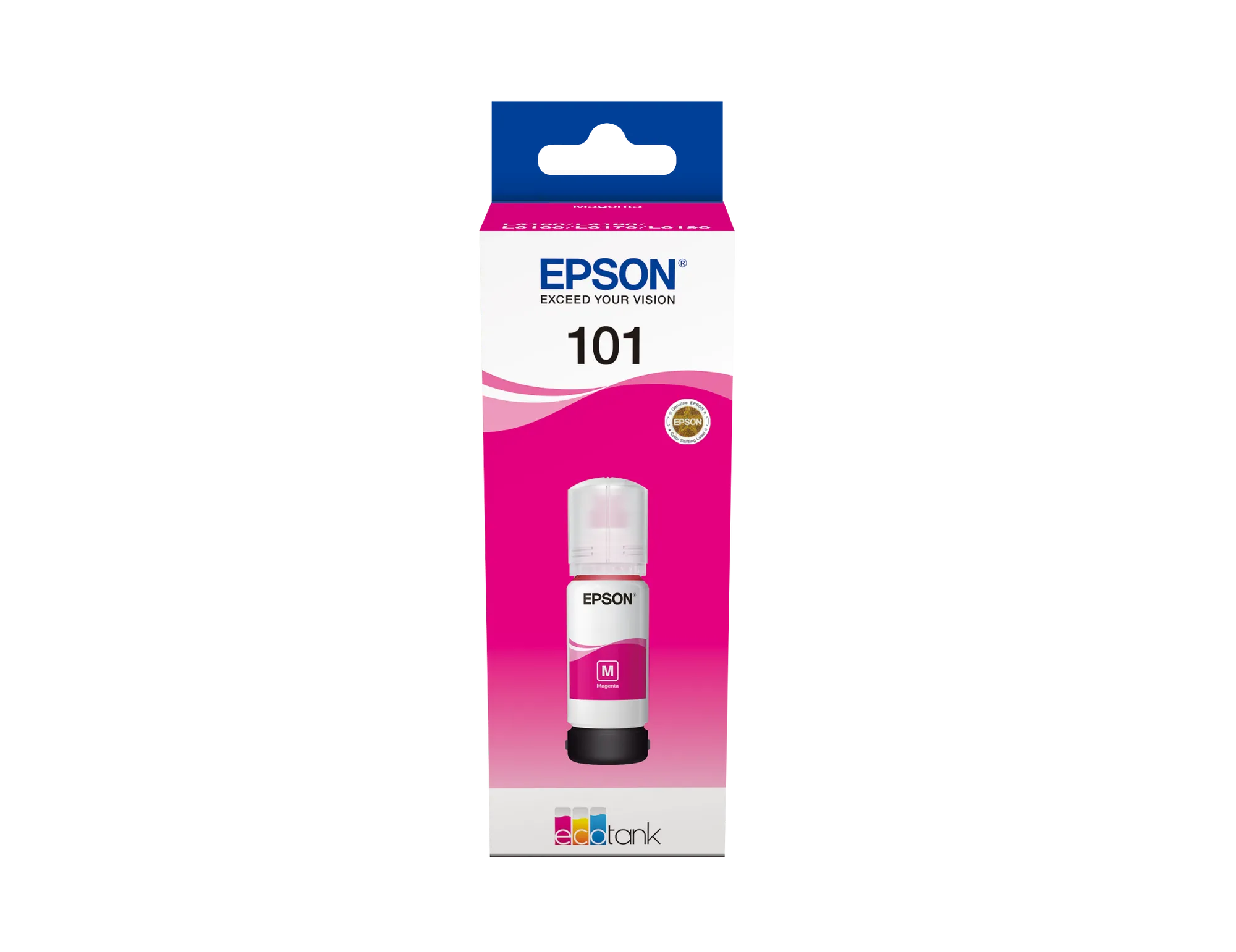 Epson Consumables Epson 101 Ecotank Magenta Ink Bottle (70ML). 6000 Pages @ 5% Coverage. image 3