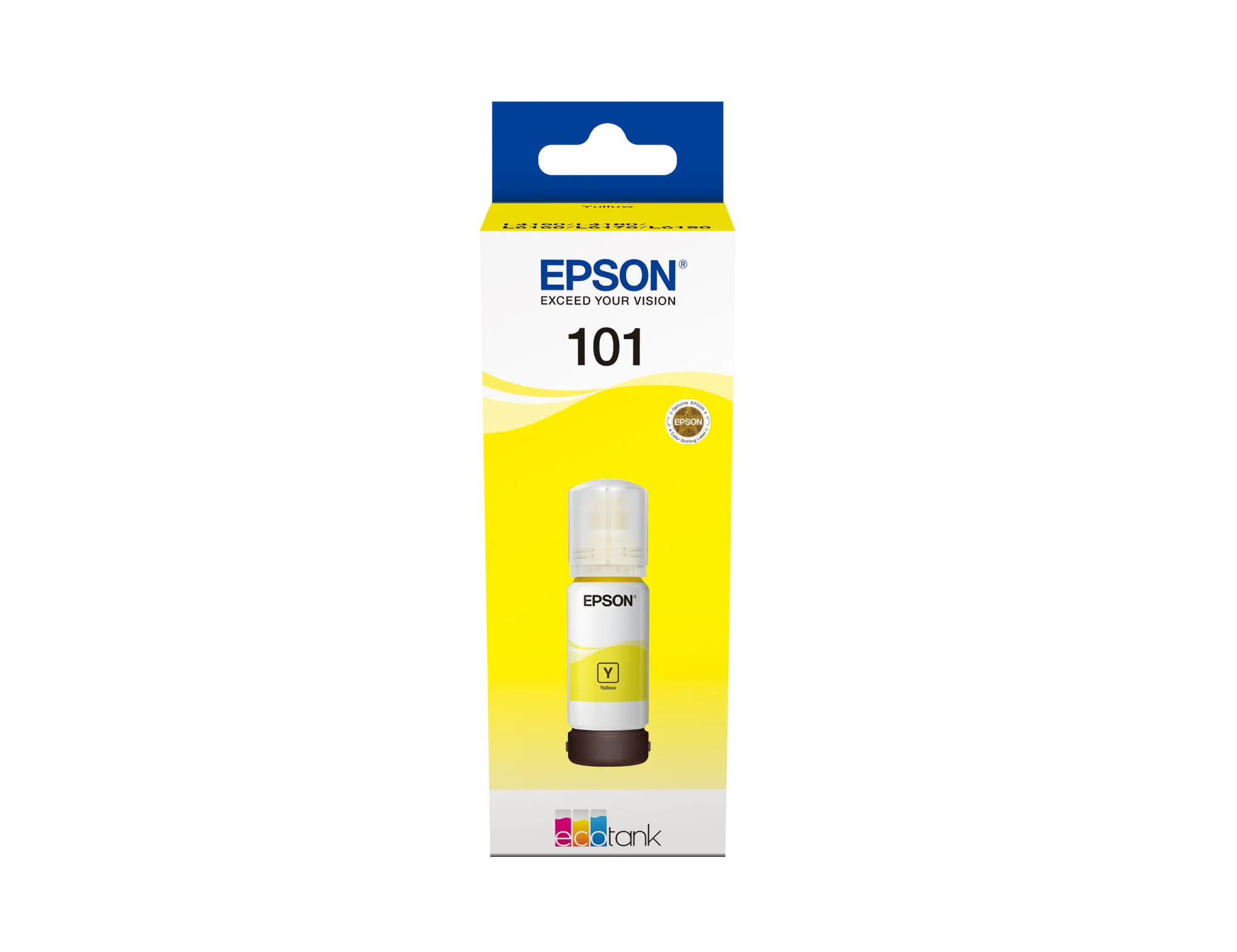 Epson Consumables Epson 101 Ecotank Yellow Ink Bottle (70ML). 6000 Pages @ 5% Coverage.