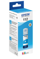 Epson Consumables Epson 112 Ecotank Pigment Cyan Ink Bottle (70 Ml). 6000 Pages @ 5% Coverage