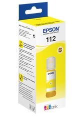 Epson Consumables Epson 112 Ecotank Pigment Yellow Ink Bottle (70 Ml) 6000 Pages @ 5% Coverage image 2