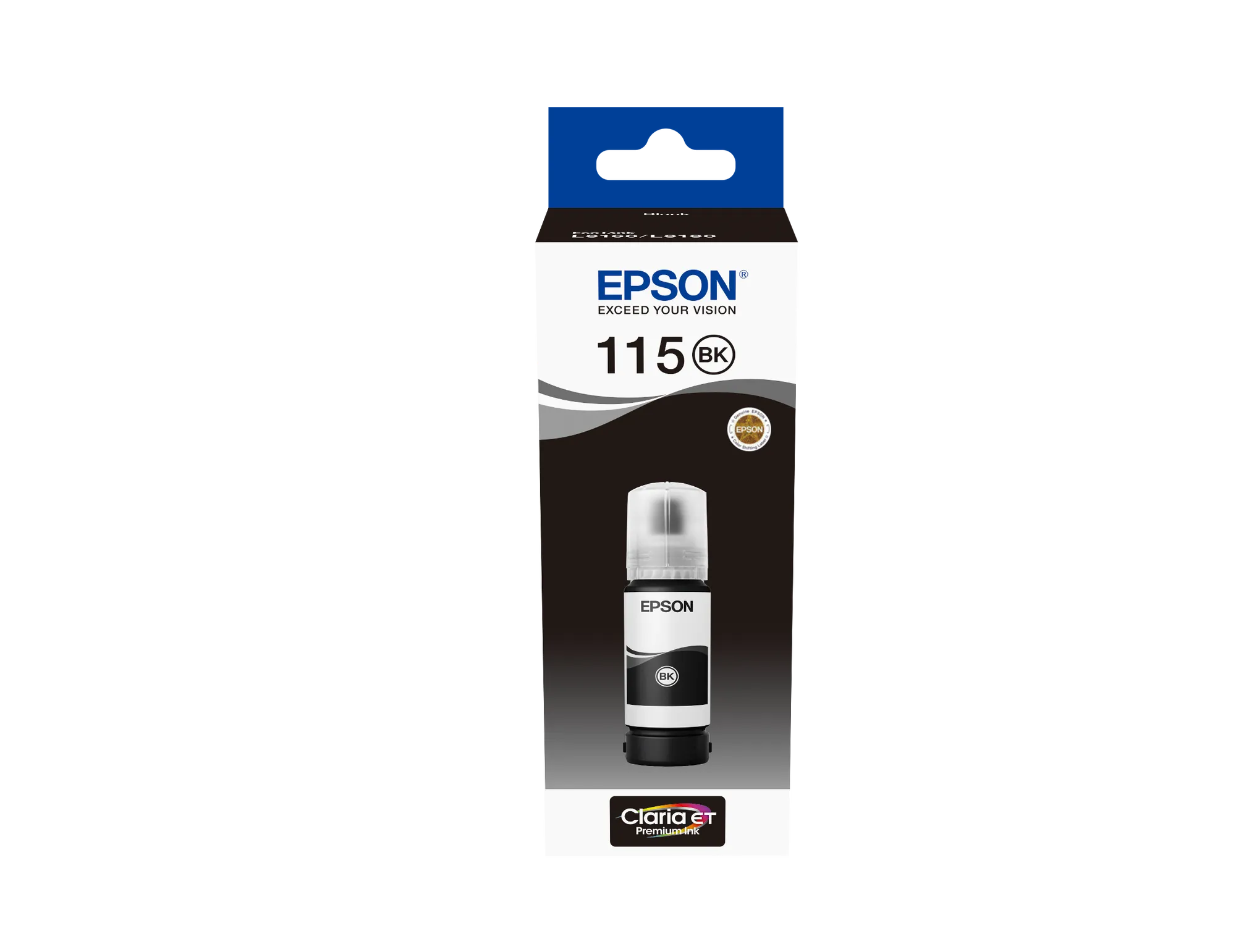 Epson Consumables Epson 115 Ecotank Pigment Black Ink Bottle (70 Ml). 6200 Pages @ 5% Coverage image 2