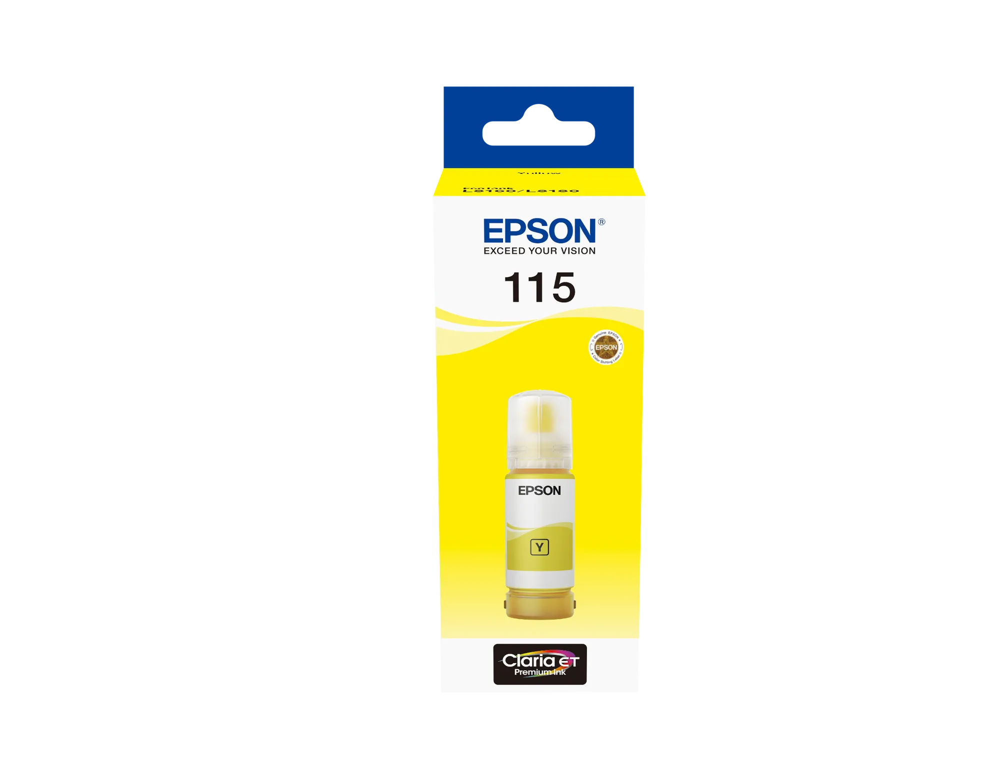 Epson Consumables Epson 115 Ecotank Yellow Ink Bottle (70 Ml). 6200 Pages @ 5% Coverage